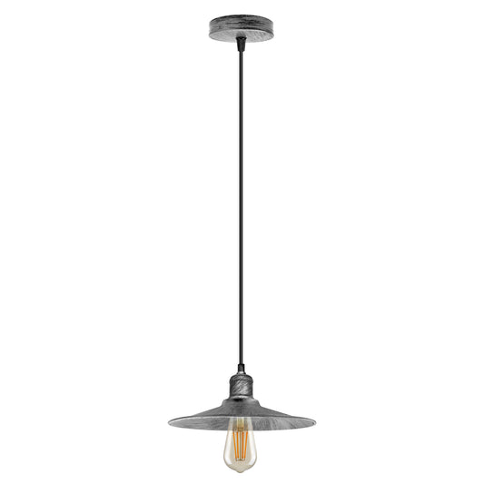 Single Head Vintage Ceiling Pendant Light Shade Hanging Lamp Light-0