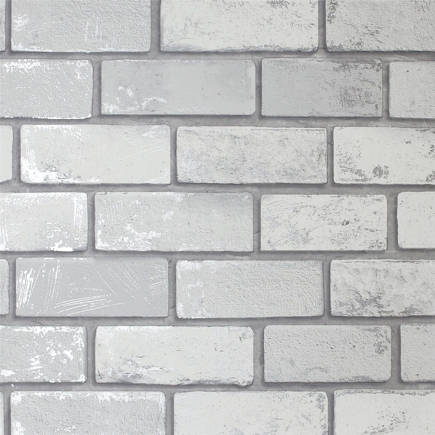 Metallic Brick White/Silver sw12-0