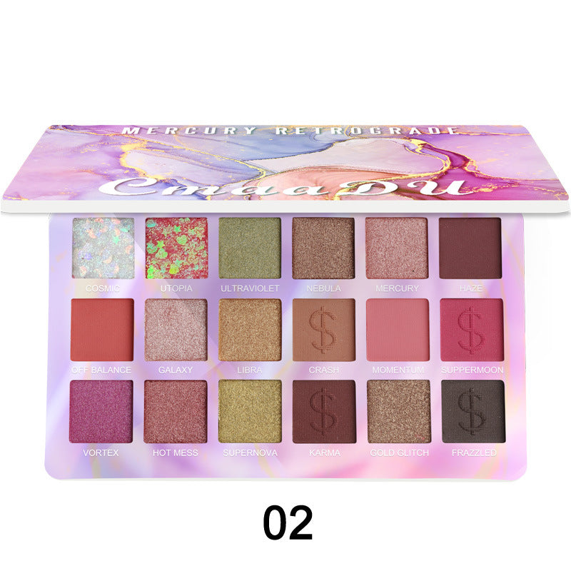 Shimmering 18-Color EVA Glitter Eyeshadow Palette-3