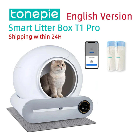SmartClean 65L Self-Cleaning Cat Litter Box-0