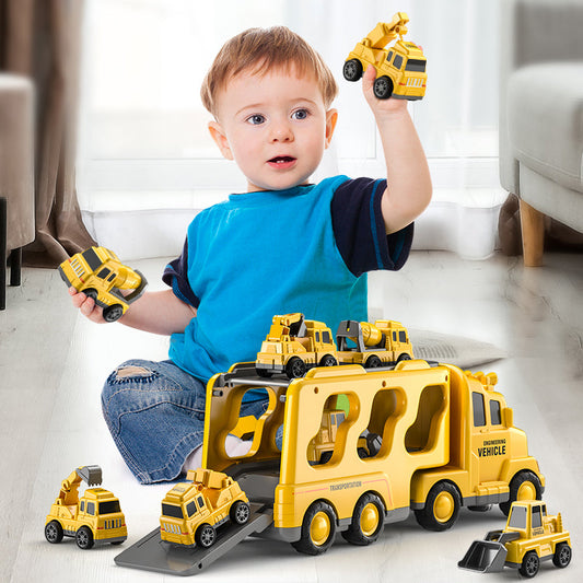 TEMI Diecast Carrier Truck-0