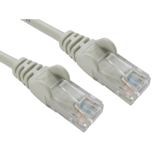 2M Cat5E Patch Lead Moulded Network Cable Grey TRT-602-0