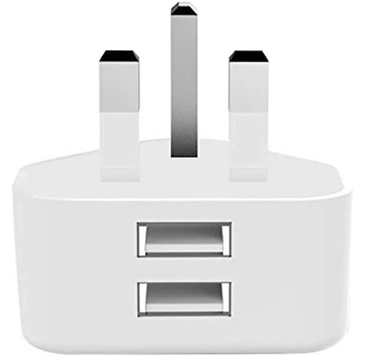 VIDO Charge Fast Charge Dual Port USB Plug - USB-3PIN/2A-0