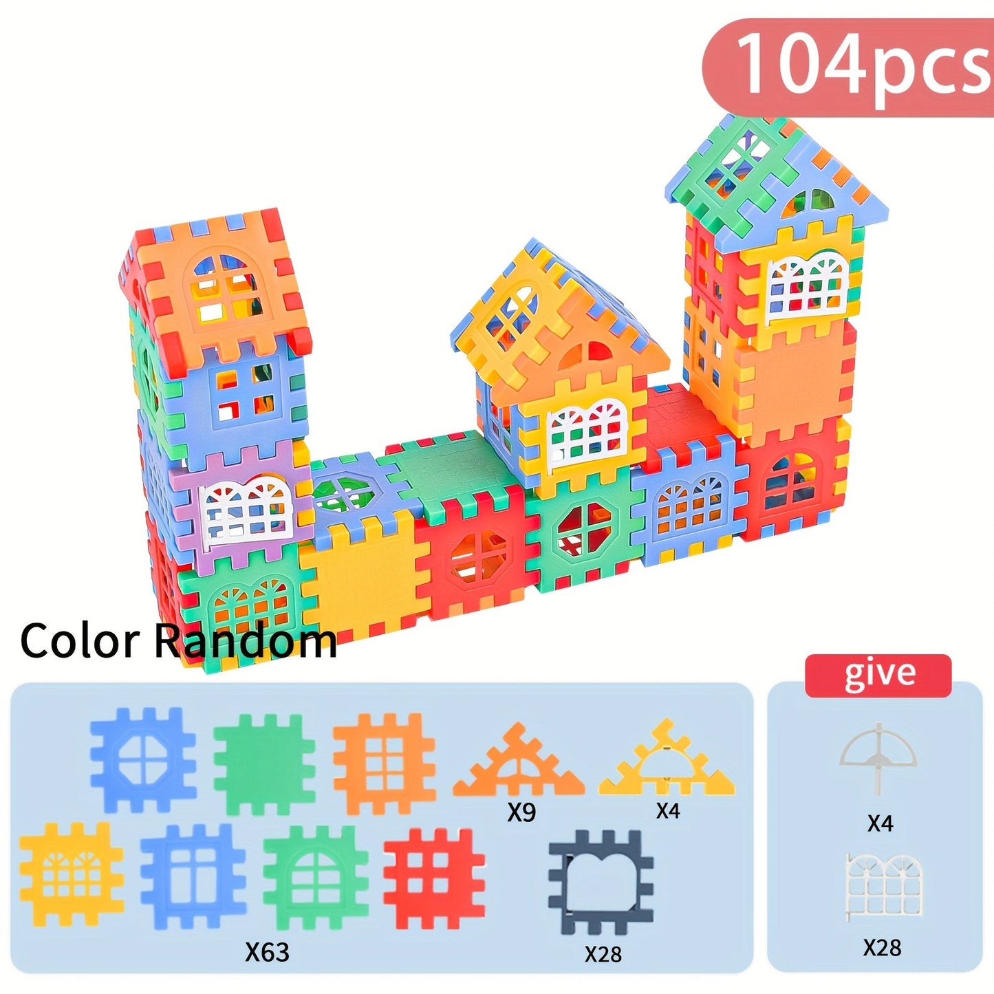 Vibrant Interlocking STEM Building Blocks-3