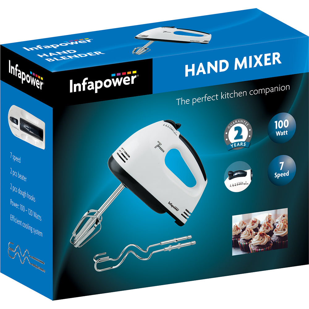 Infapower X101 7 Speed Hand Mixer 100w-1