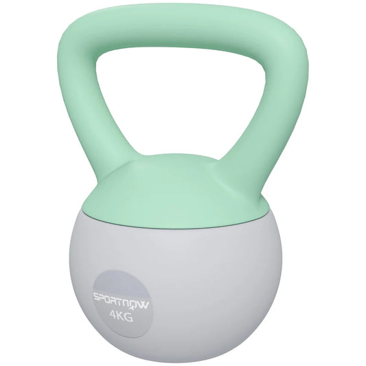 4KG Kettlebell, Soft Kettle Bell with Non-Slip Handle for Home Gym Weight Lifting and Strength Training | SPORTNOW-0