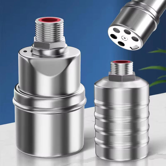Automatic Water Level Control Valve Stainless Steel Floating Ball Valve Water Tank Water Tower Shutoff Valve Kitchen Accessories