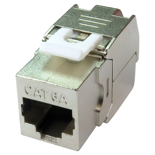 Cat6A Shielded Keystone Jack - Toolless-0