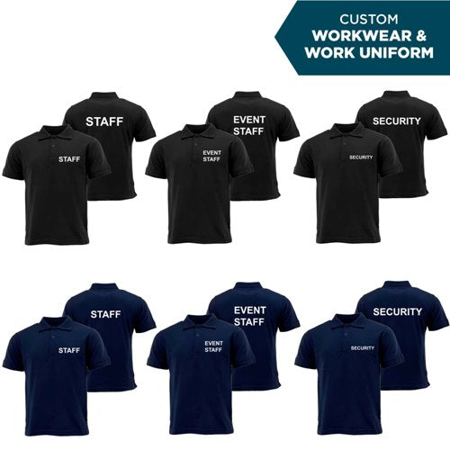 Security Staff Uniform Premium Polo Shirt-0