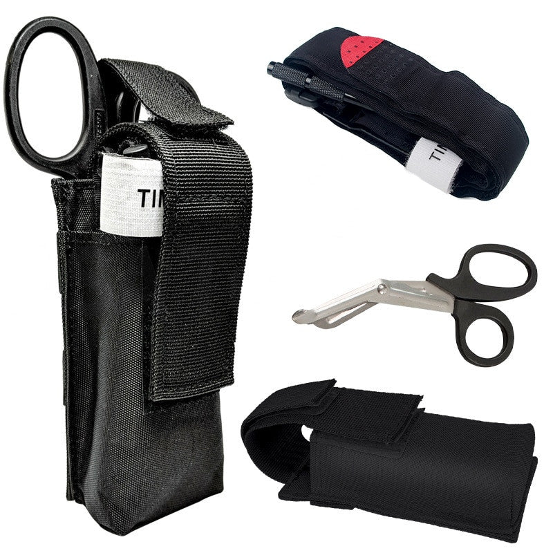 One-Handed First-Aid Tourniquet Aluminum Rod-15