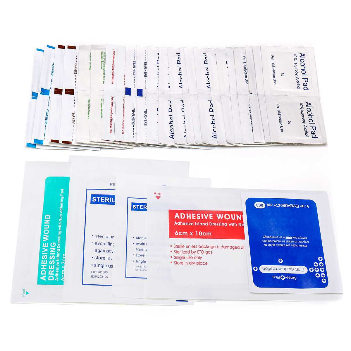 Mini Safe Camping Hiking Car First Aid Bag Kit-9