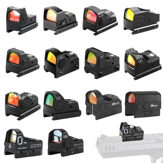 Tactical Mini Red Dot Reflex Sight Red Dot Airsoft-0