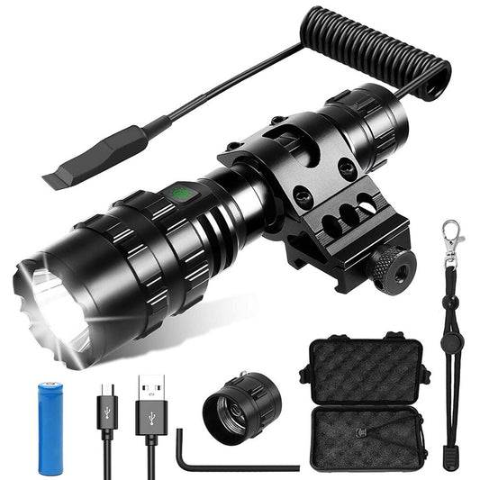1600 Lumen Tactical Flashlight Outdoor Airsoft-0