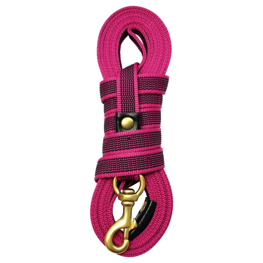 Long Dog Leash Nylon Non-slip Dog Tracking Lead-7