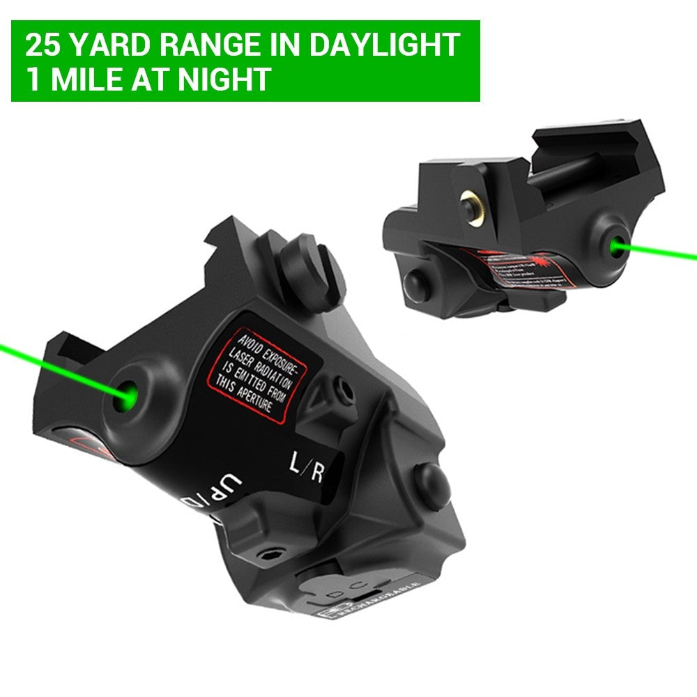 Tactical USB Rechargeable Green Blue Laser Sight Airsoft-4