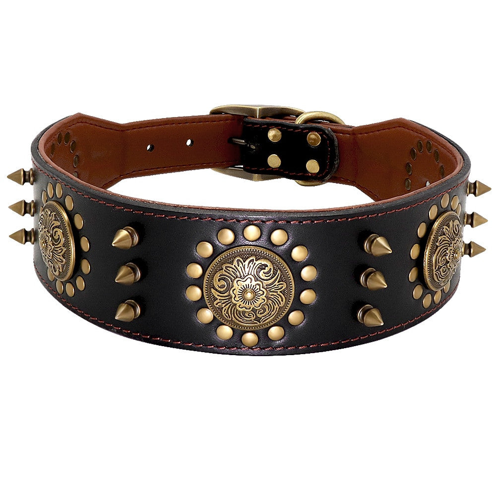 Leather Dog Collars-6