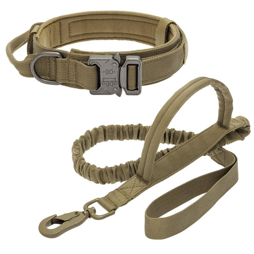 Military Tactical Dog Collar & Leash-15