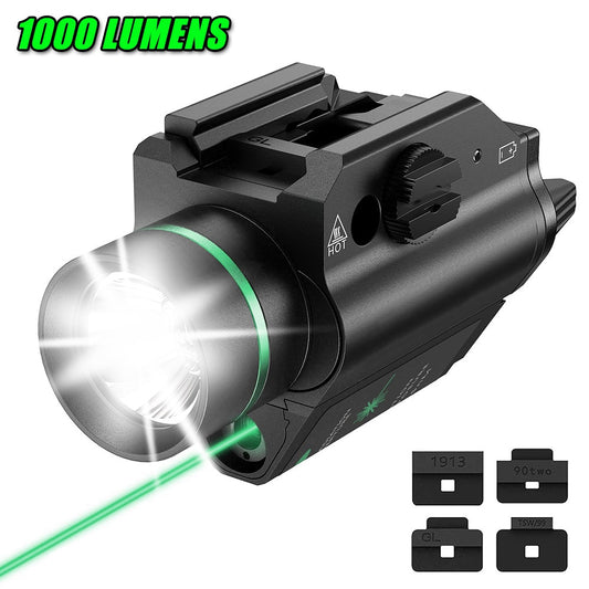 1000 Lumens Pistol Flashlight BB Pistol Laser Light Airsoft-0