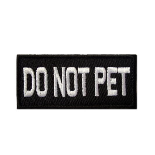 Embroidered Velcro Pet Dog Carrier Sticker Stamp Service Dog-0