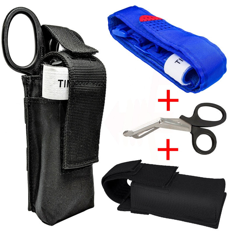 One-Handed First-Aid Tourniquet Aluminum Rod-13