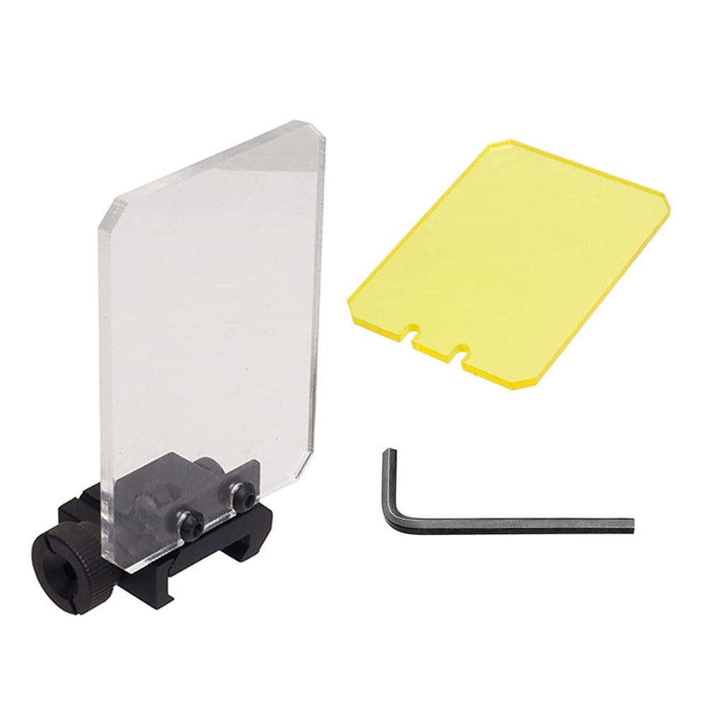 Optic Scope Lens Shield Protector Square Foldable Optic Sight Airsoft-6
