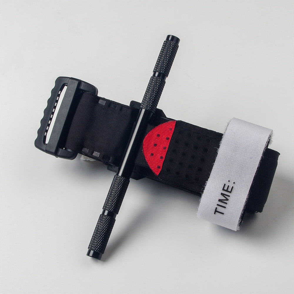 One-Handed First-Aid Tourniquet Aluminum Rod-4