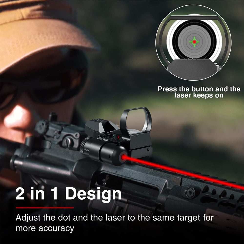 Red Green Dot Sight Laser Scope-5