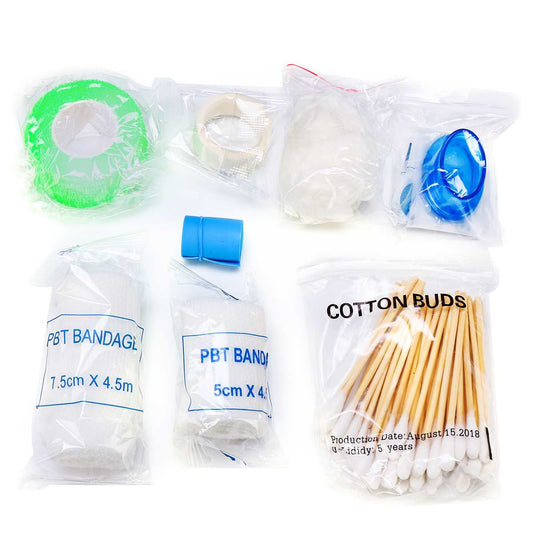 Mini Safe Camping Hiking Car First Aid Bag Kit-10
