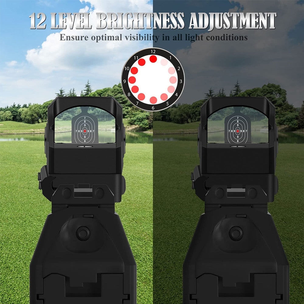 Tactical Mini Red Dot Reflex Sight Red Dot Airsoft-2
