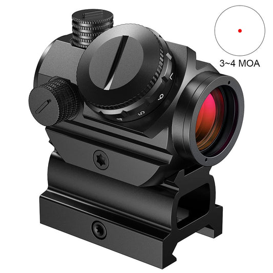 1x22mm Red Dot Sight 3 MOA Red Dot Scope Airsoft-0