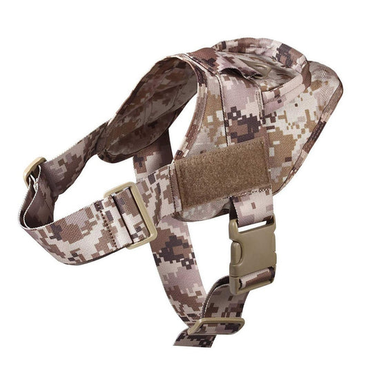 Military Tactical Dog Harness Patrol K9 Working Pet-10
