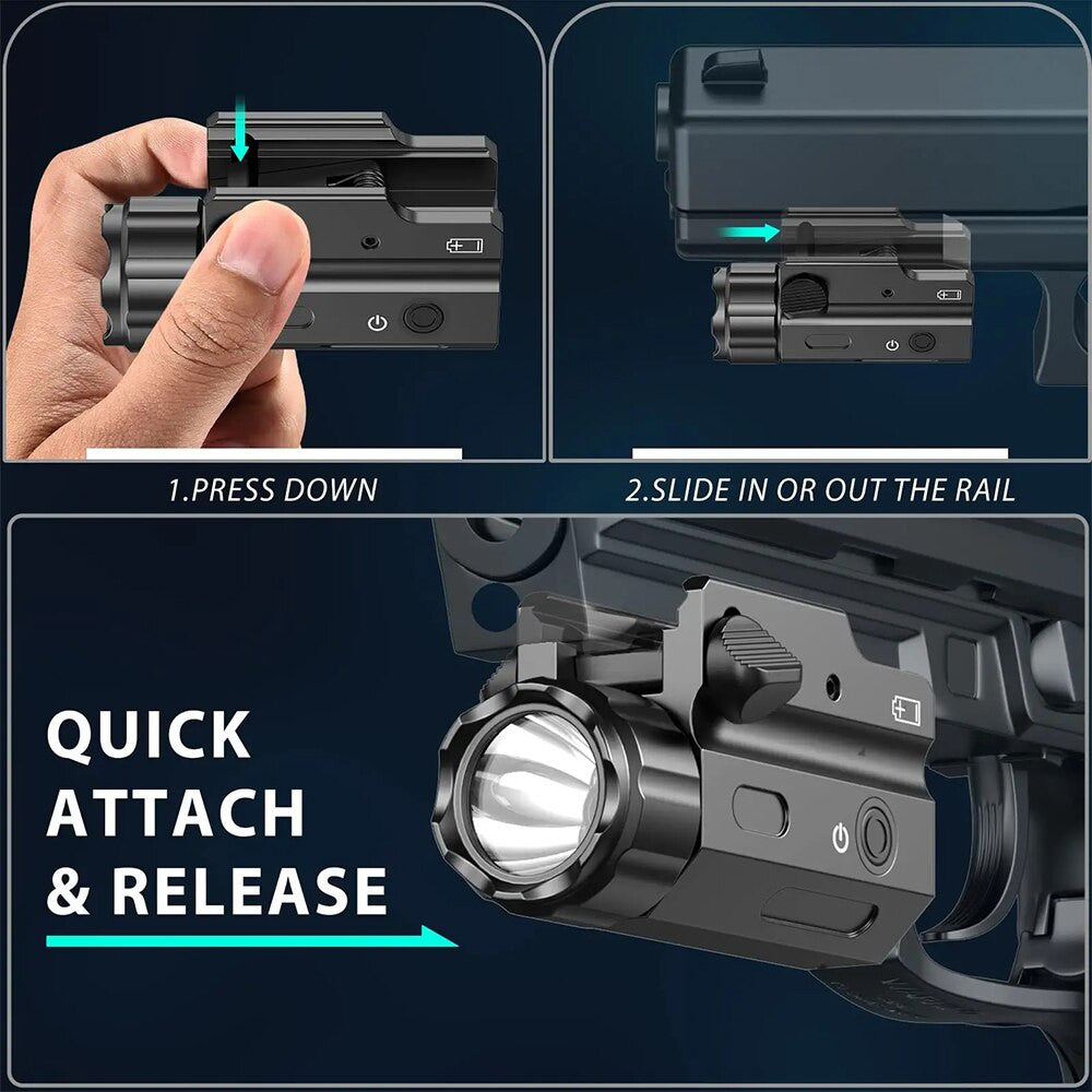 400 Lumens Tactical Flashlight Airsoft-1