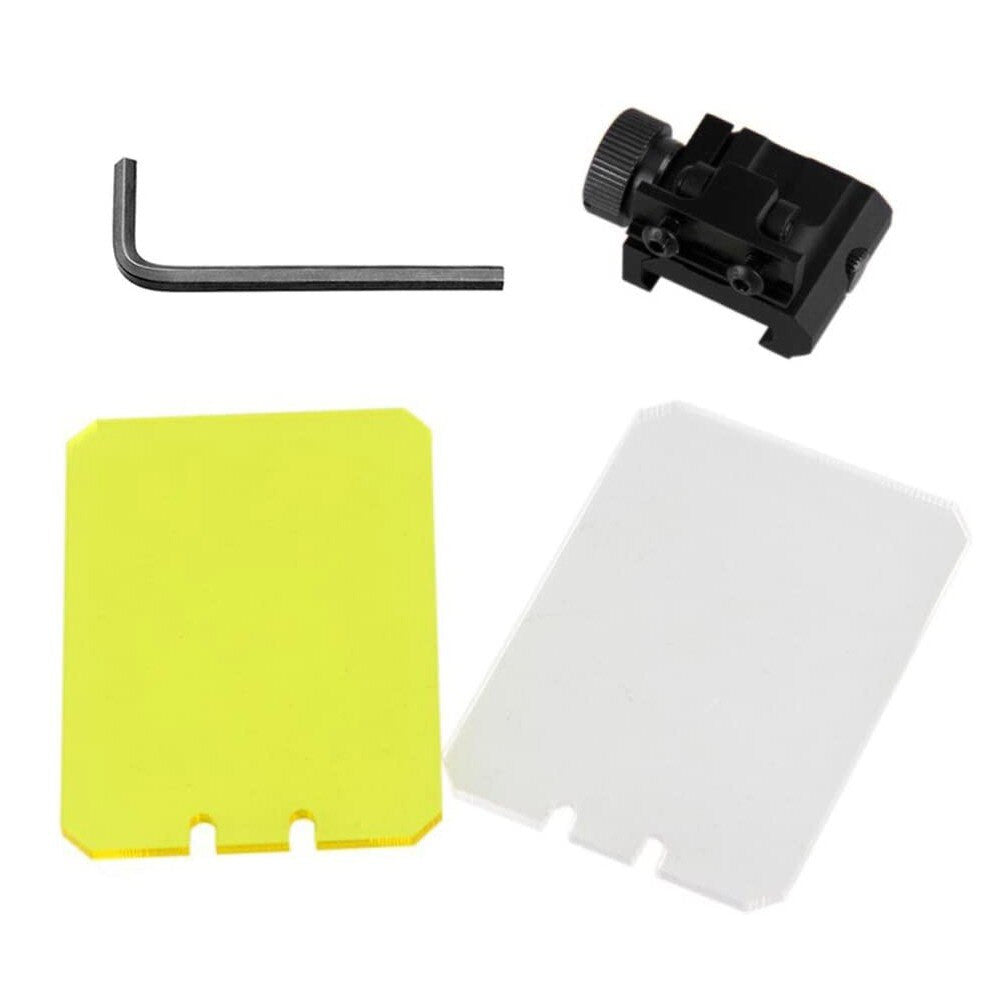 Optic Scope Lens Shield Protector Square Foldable Optic Sight Airsoft-4