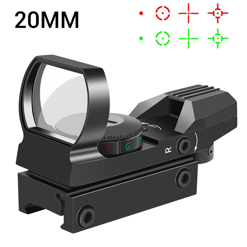 Tactical Riflescope Optics Red Green Projected Dot-7