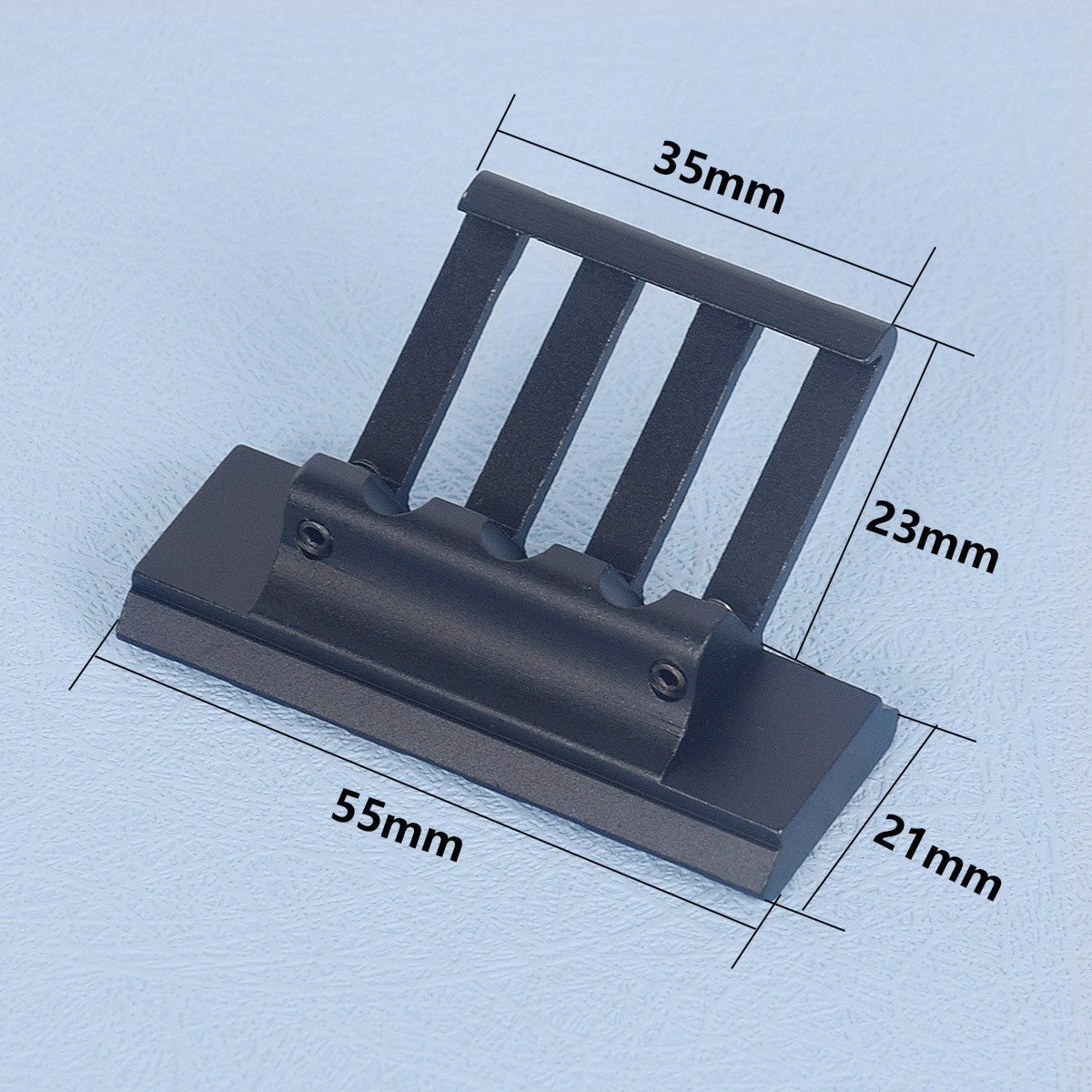 Aluminum Tactical 4 Slot 45 Degree Angle Offset Scope Mount-5