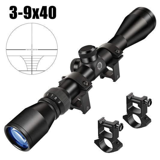 3-9x40 Tactical Rifle Scope Airsoft-0