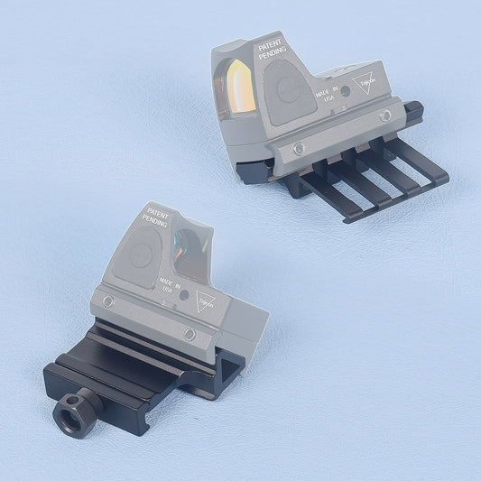 Aluminum Tactical 4 Slot 45 Degree Angle Offset Scope Mount-0