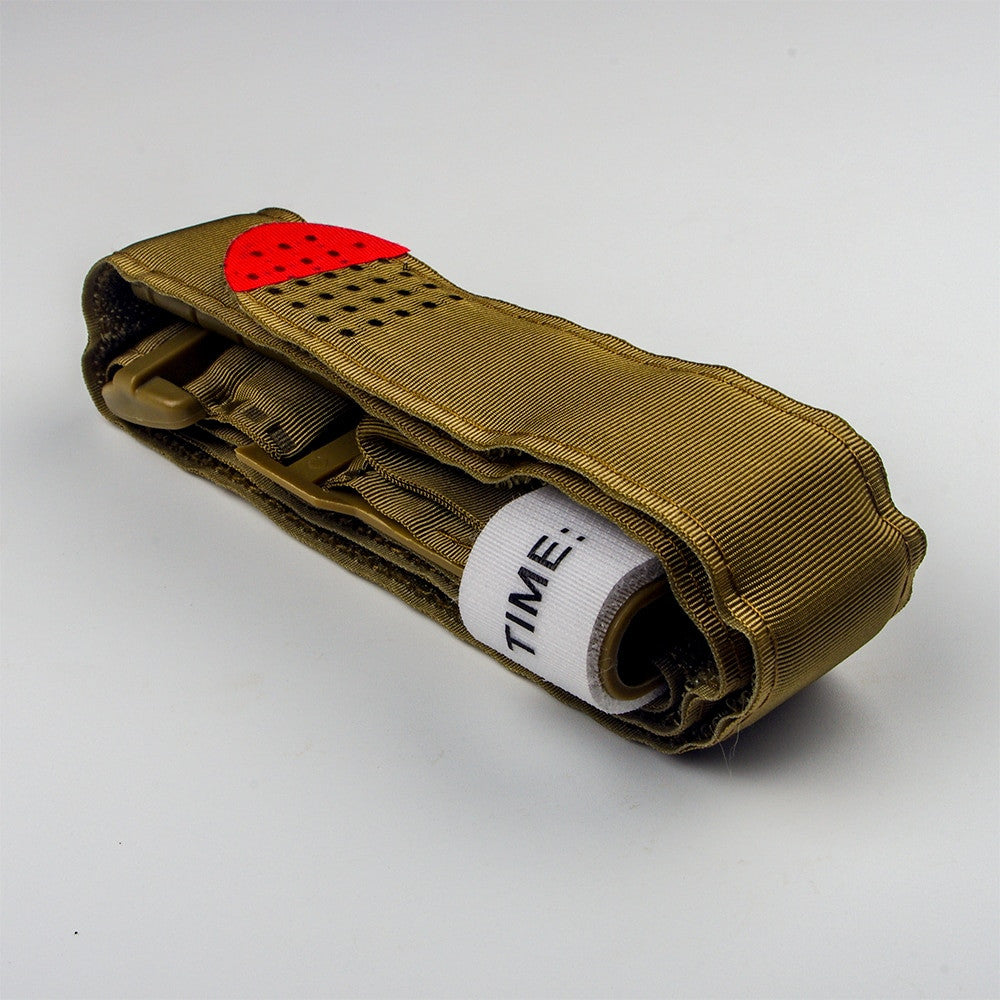 One-Handed First-Aid Tourniquet Aluminum Rod-7