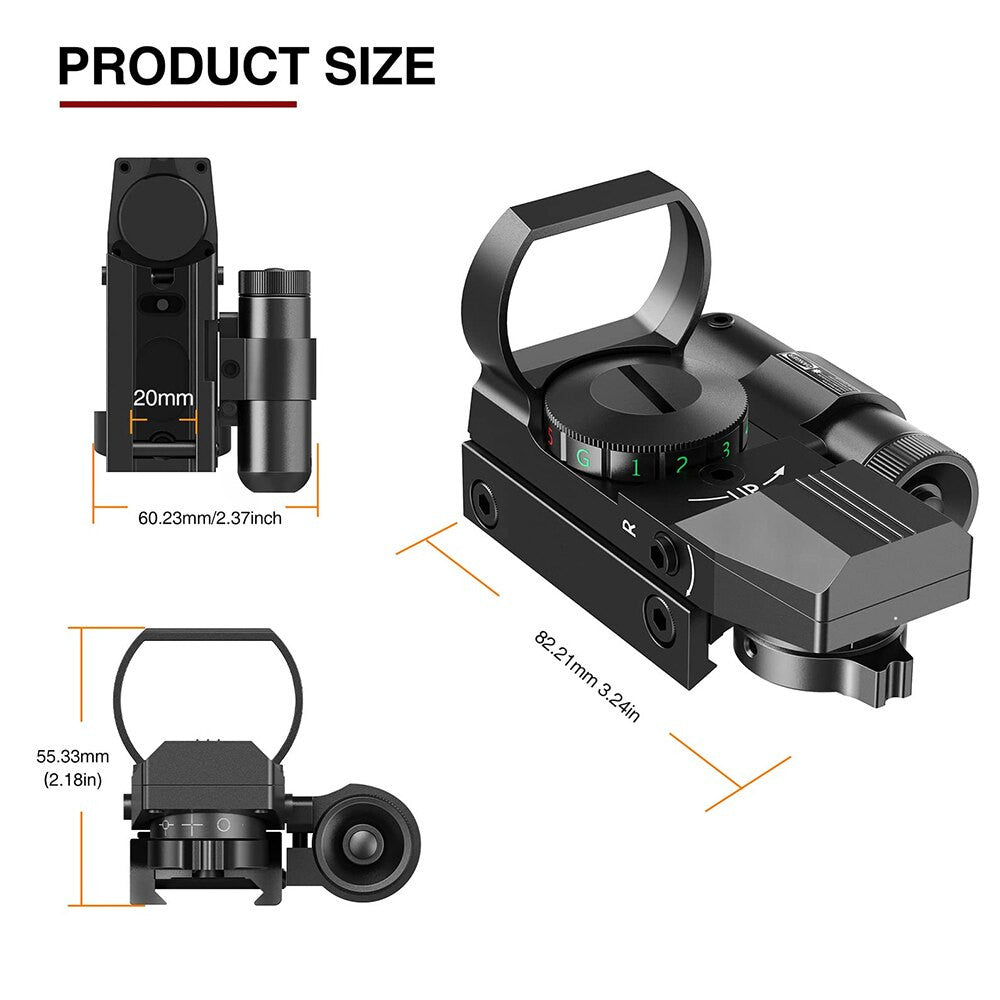 Red Green Dot Sight Laser Scope-2