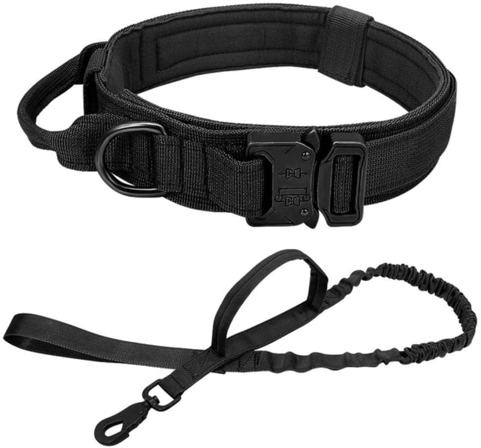 Military Tactical Dog Collar & Leash-7