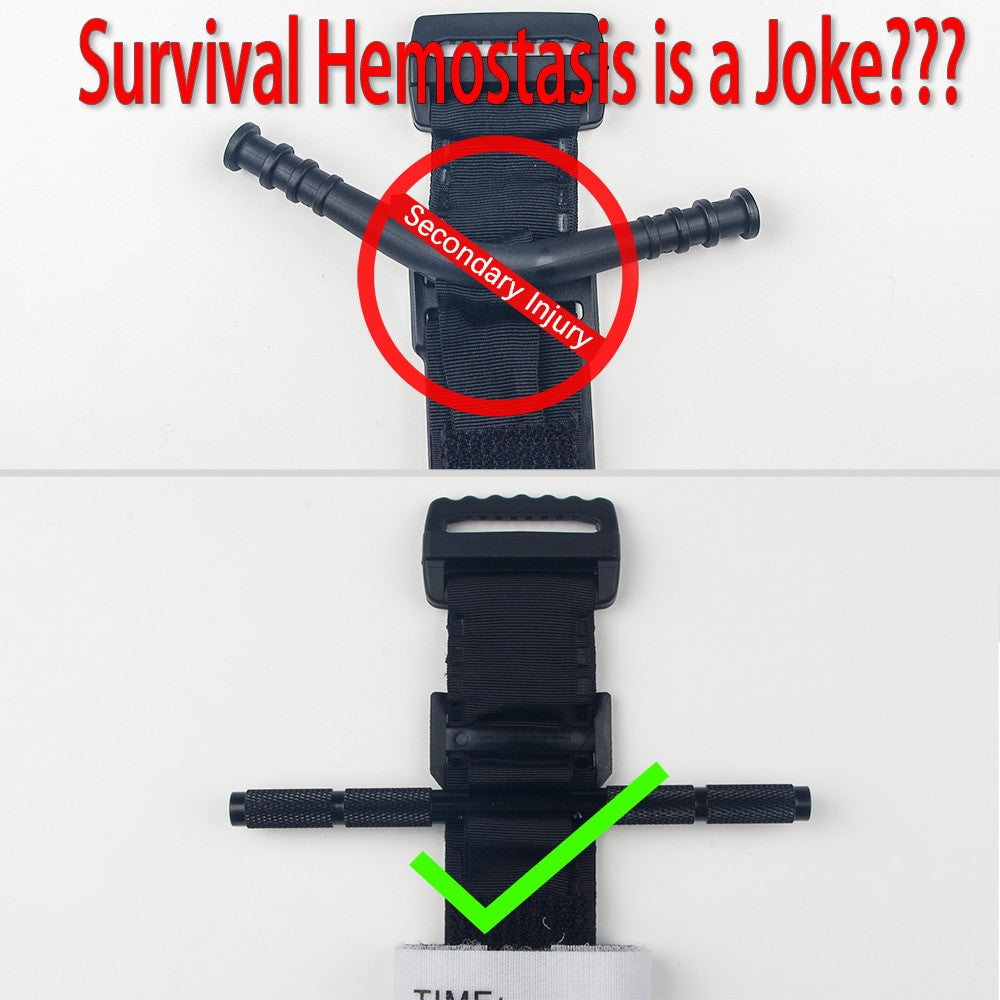 One-Handed First-Aid Tourniquet Aluminum Rod-2