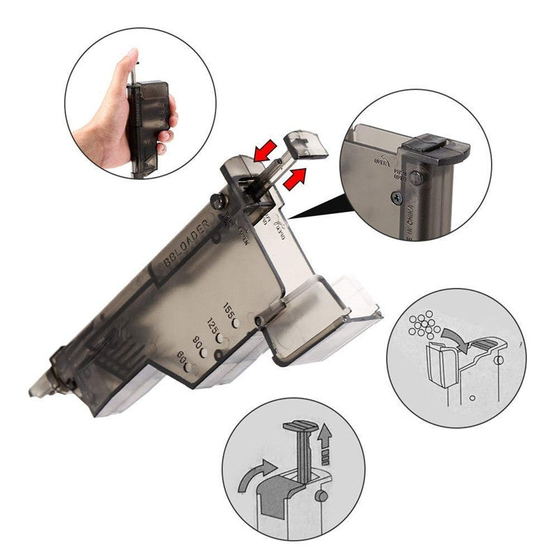 Airsoft Plastic BB Speed Loader-3