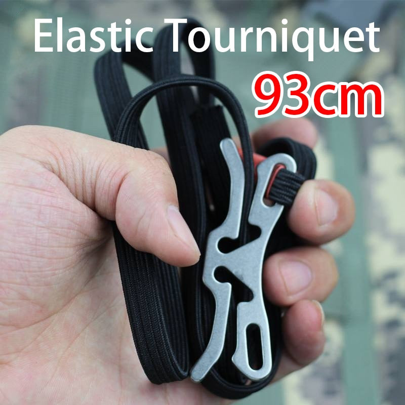 One-Handed First-Aid Tourniquet Aluminum Rod-12