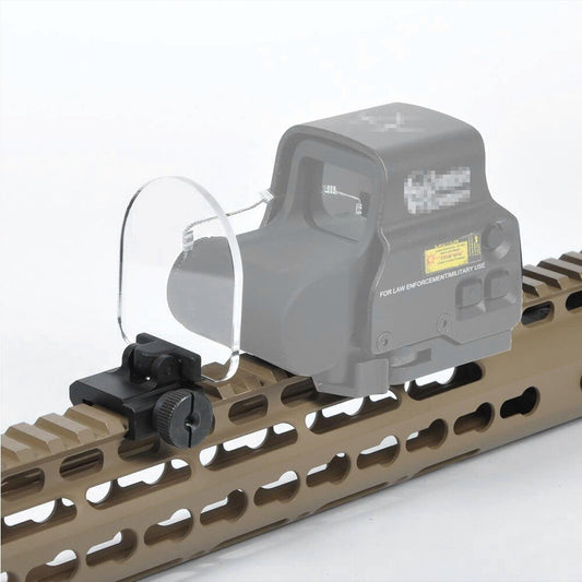 Optic Scope Lens Shield Protector Square Foldable Optic Sight Airsoft-0