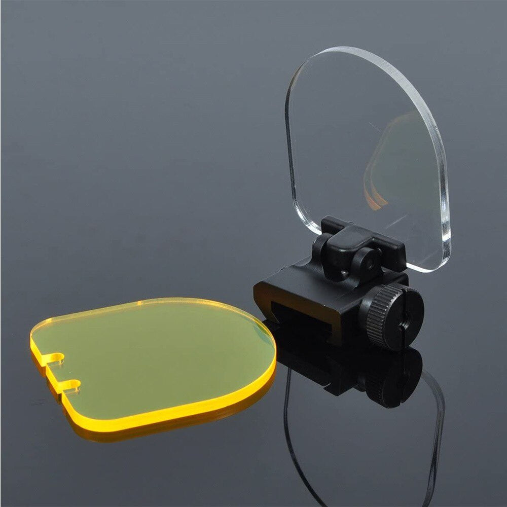 Optic Scope Lens Shield Protector Square Foldable Optic Sight Airsoft-5