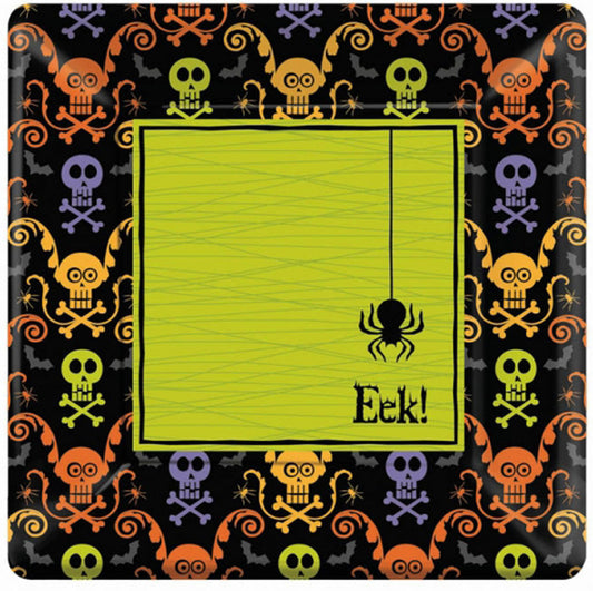 Happy Halloween Spooky Paper Plates (Pack of 8)-0