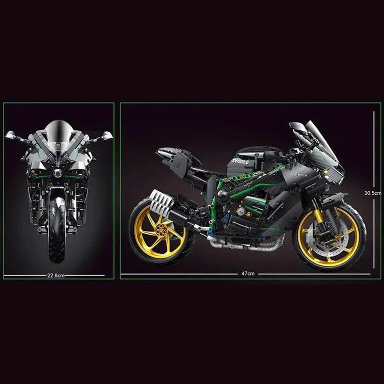 Hurricane H2-R Motorbike 1808pcs-3
