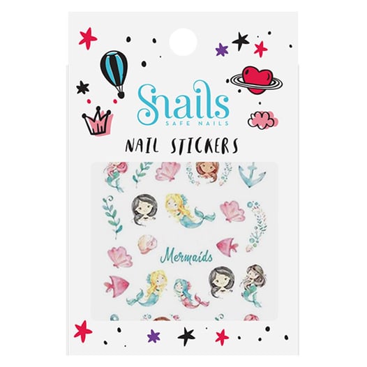 Snails - Tırnak Sticker Seti - Mermaids-0