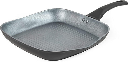 Russell Hobbs Crystaltech Graphite Non-Stick Griddle Pan - 28 cm-0