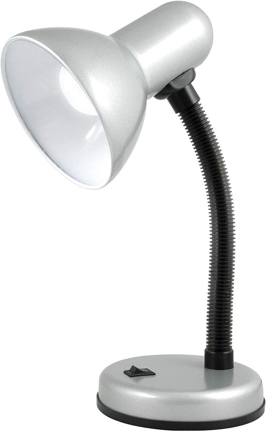 Lloytron 35W Classic Flexi Desk Lamp - Silver-0